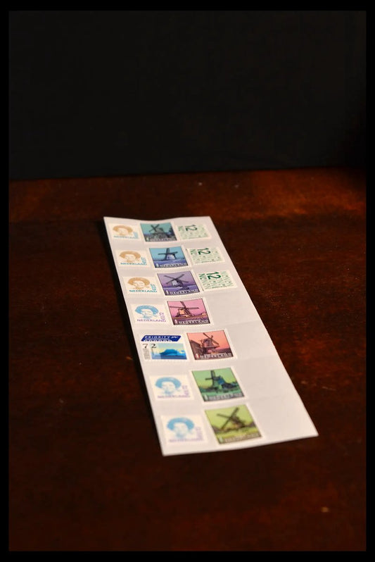 Buitenlandtarief Postzegel (€2) – Op Sticker - 100 stuks
