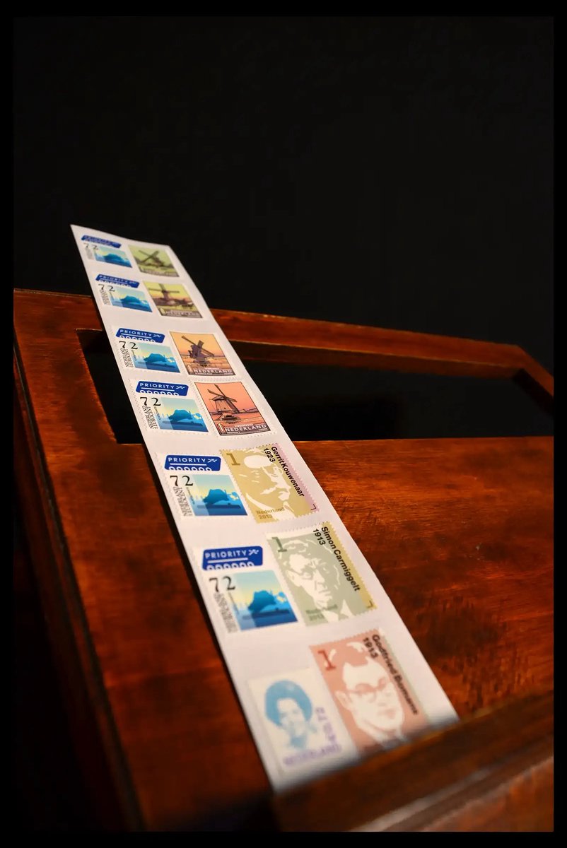 Buitenlandtarief Postzegel (€1,90) – Op Sticker - 100 stuks